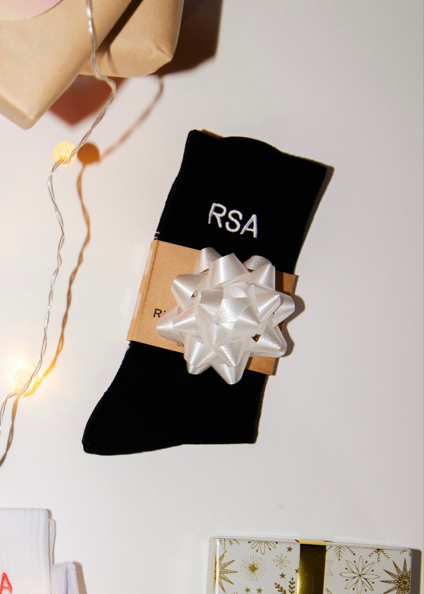 RSA Black Crew Sock