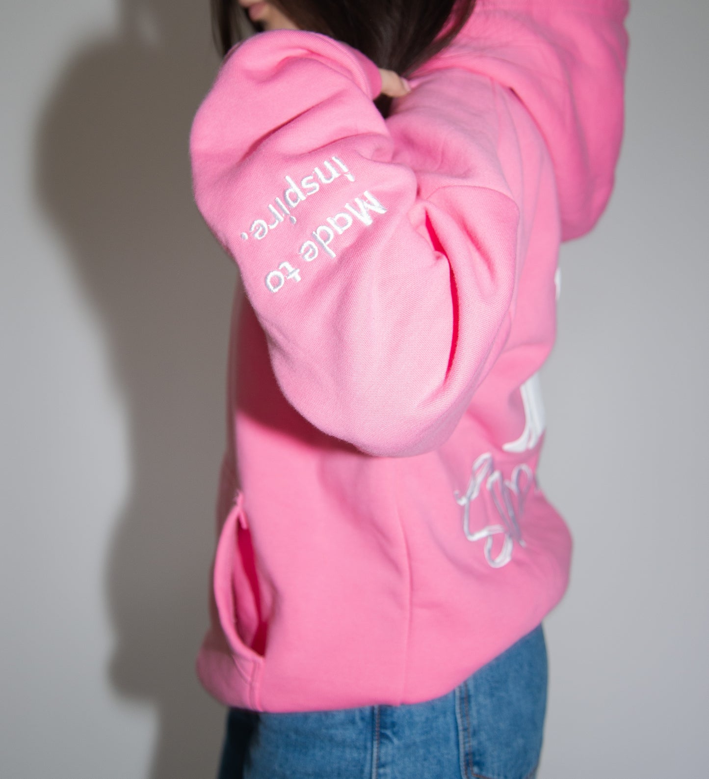 PREORDER: You Are Stronger Hoodie-Pink
