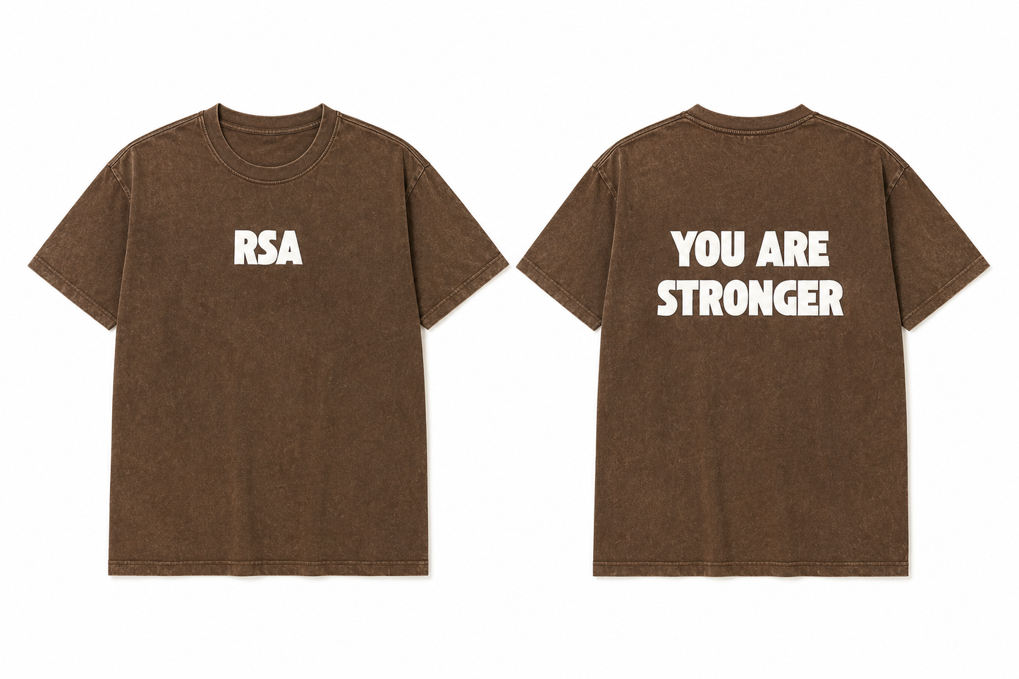 RSA T-shirt: Brown