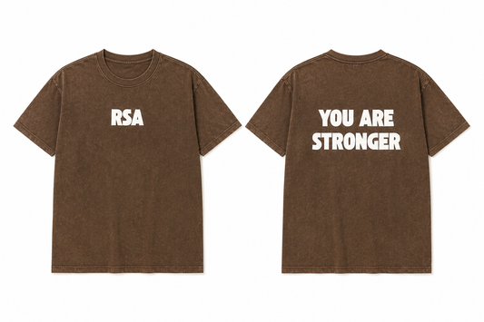 RSA T-shirt: Brown